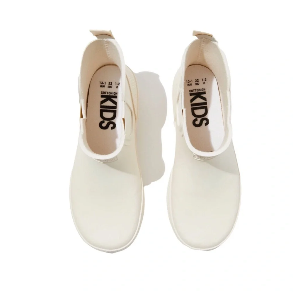 NWT Cotton On Rain Boots | Dark Vanilla